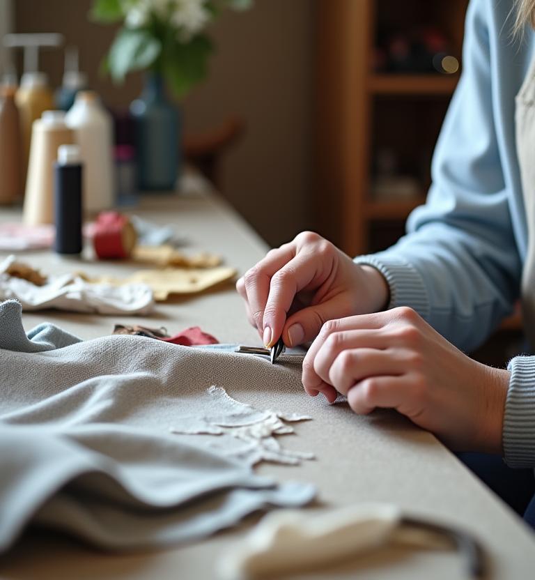 Atelier retouche réparation couture personnalisée
